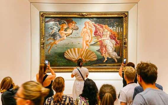 Florencie: Prohlídka Uffizi s přednostním vstupem
