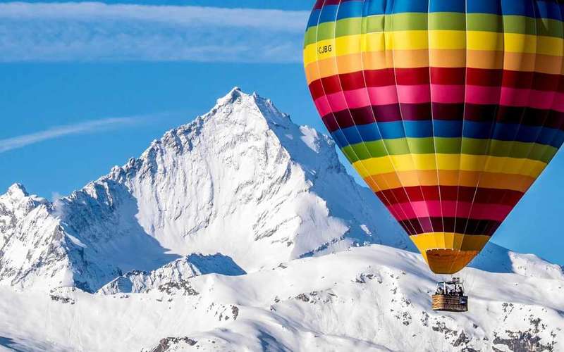 Aostai ballonozás Légi keresztelő oklevéllel