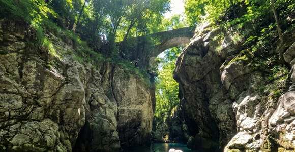 Bagni di Lucca : Randonnée en rivière dans le canyon de la Cocciglia
