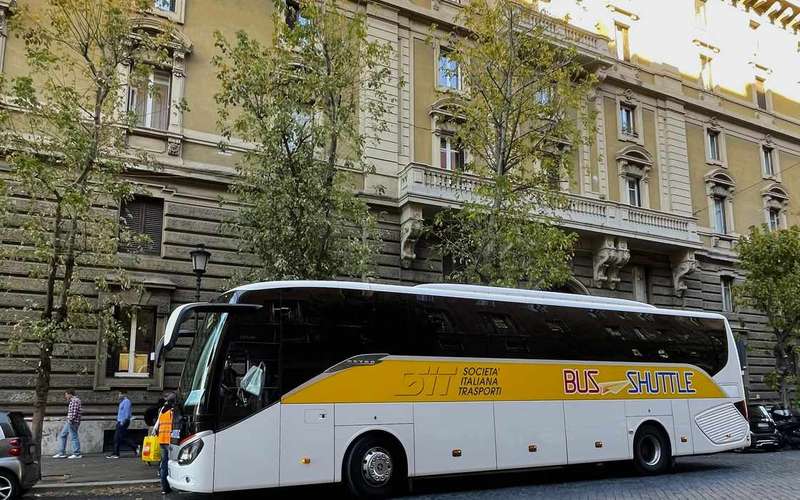 Shuttlebus Fiumicino naar Vaticaanstad en terug