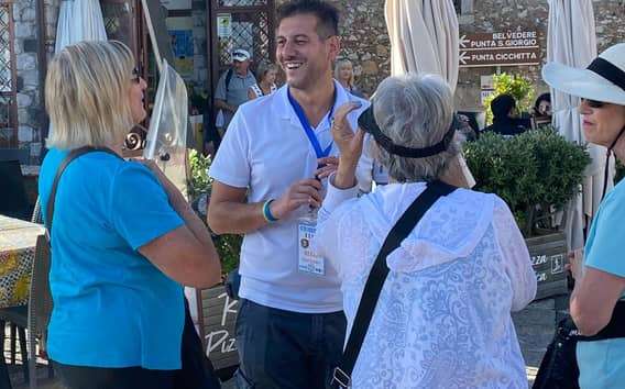 Dagtour Taormina en wijnmakerij Etna met gids Peppe
