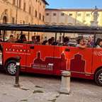 Arezzo panorámás minibuszos körút, belépéssel a Casa Petrarcába
