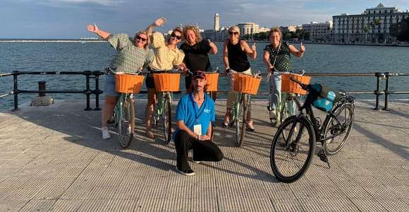 Tour gastronómico en bicicleta por las calles de Bari