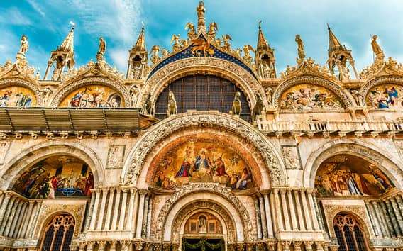Venecia: Basílica de San Marcos con ticket de entrada a la terraza y audioguía