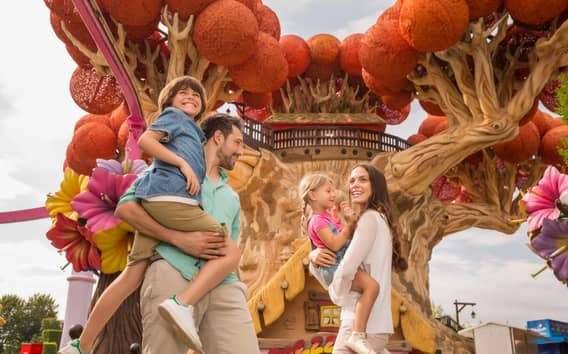 Gardaland ticket voor een dag in het pretpark aan het Gardameer