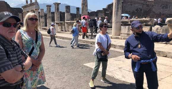 Sorrento: Visita en tren sin hacer cola al Expreso de Pompeya