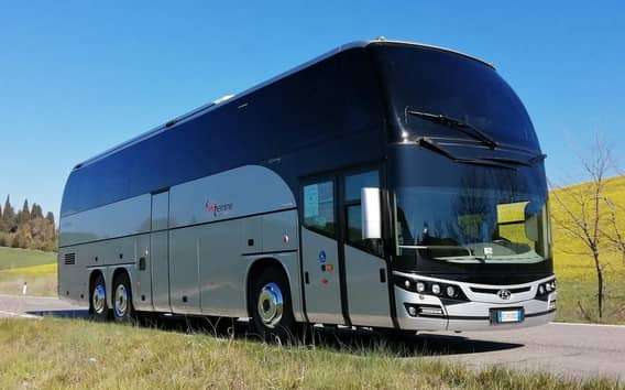Rom: Fiumicino Flughafen Bus Shuttle nach/von Orbetello