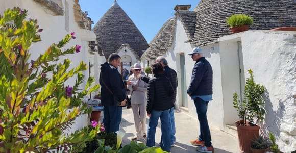Depuis Matera : excursion à Polignano, Alberobello, Locorotondo