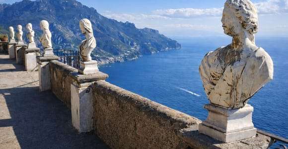 De Nápoles: Visita de grupo a Positano, Amalfi e Ravello