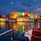 Båttur i Brindisis hamn med katamaran och Castello Alfonsino