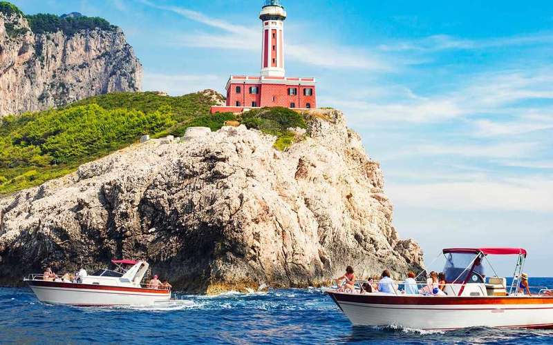 Sorrentóból: Capri-szigeti hajós egynapos kirándulás