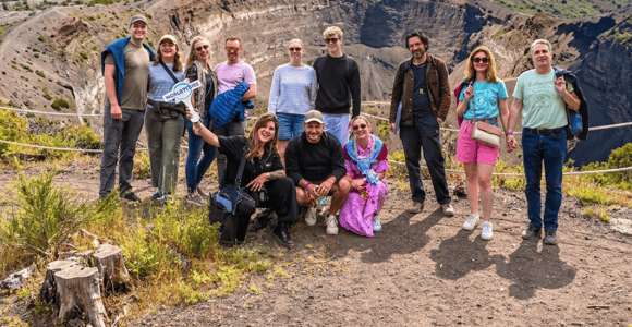 Nápoles: Pompéia e Monte Vesúvio: viagem de 1 dia com ingressos e almoço