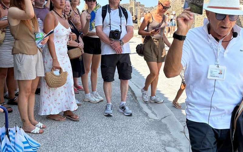 Sorrento: Skip-the-Line Pompeii Express Tour met de trein