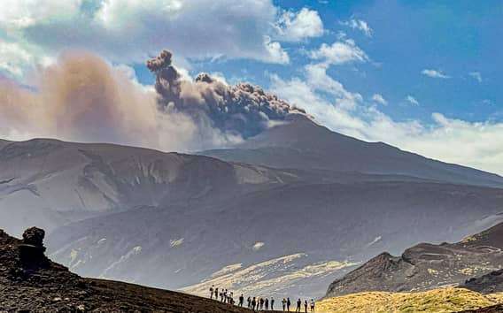 Ätna: Krater der Eruption 2002 Trekking-Erlebnis