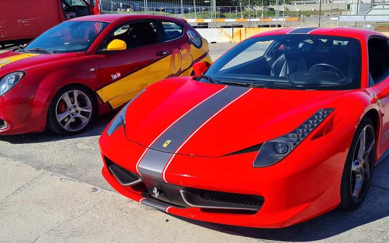 Milan: Ferrari 458 & Alfa Romeo 8-Lap Track Drive with Video