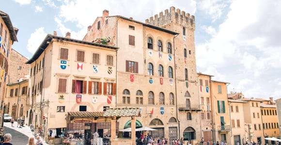 Arezzo: Geführter Rundgang mit Piazza Grande
