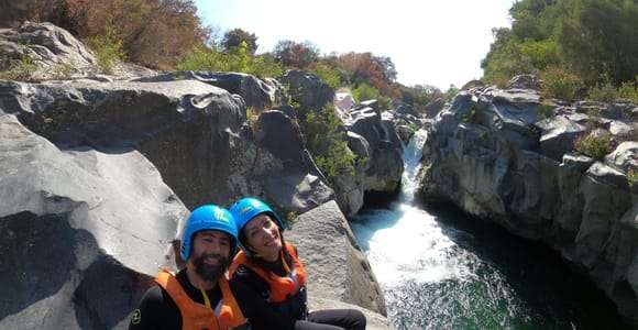 Motta Camastra: Salto nel fiume Alcantara e avventura in canyoning