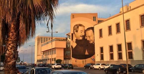 Palermo: tour a piedi serale sugli eroi antimafia