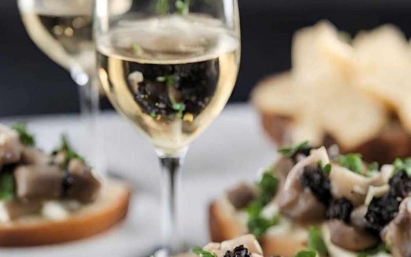 Truffle and Champagne Aperitif in a Matera Olive Grove