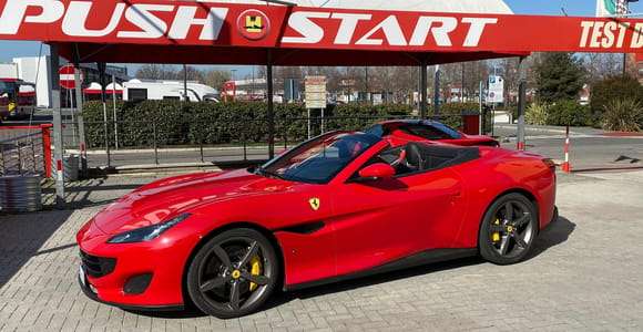 Ferrari Portofino Provkörning Kort rundtur