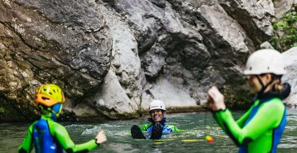 Lac de Garde : Canyoning en famille