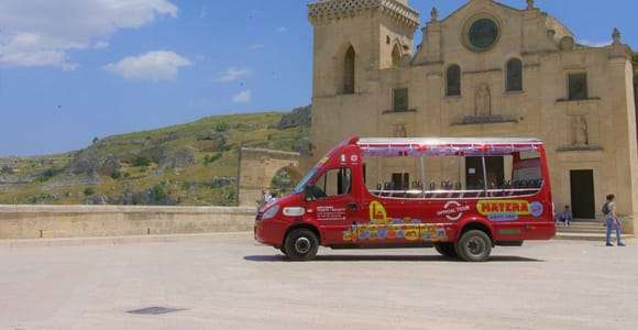 Sassi van Matera: Eco-Bus-rondleiding met open dak