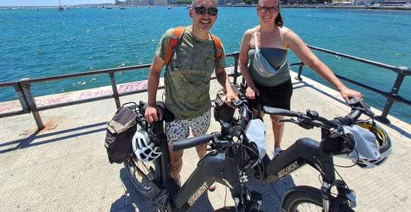 Passeio de e-Bike para descobrir Bari: a orla marítima e o centro histórico
