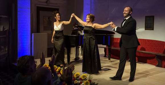 Siena: Concierto de ópera italiana con encuentro y saludo con los artistas