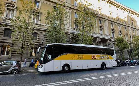 Kyvadlová doprava z letiště Fiumicino do Vatikánu a zpět