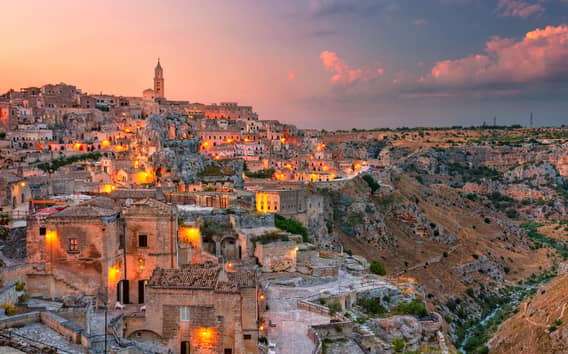 Wandeltour door Matera met grotkerken en grotwoning