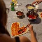 Clase de pizza y helado en Palermo con cena y vino