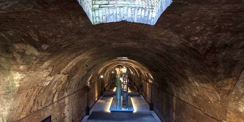 Podzemí a mithraeum Caracallových lázní