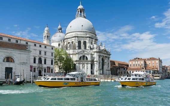 Traslado en barco del aeropuerto Marco Polo a Venecia, 3 líneas