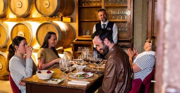 Almuerzo en Chianti con Cata de Vinos en la Bodega Poggio ai Laghi