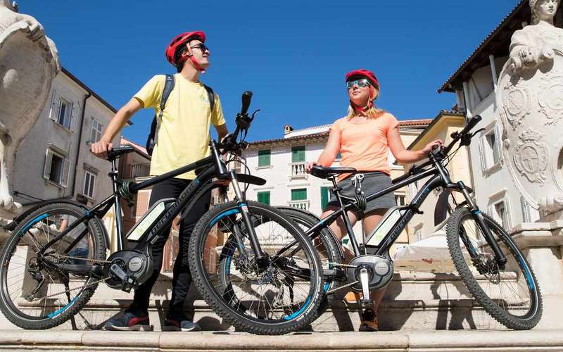 Panorámás Piran és a sólepárlók: elektromos kerékpáros kiscsoportos túra