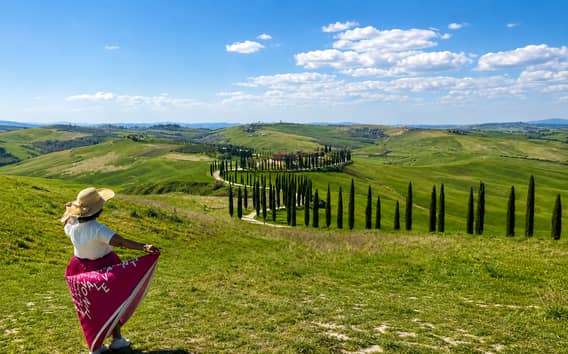 From Florence: Siena, Cortona, Montepulciano & Val D'Orcia