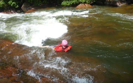 Alcantara River: Body Rafting & 'Pasta Alla Norma'-lunch