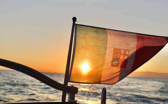 Portofino Kreuzfahrt bei Sonnenuntergang mit Aperitif