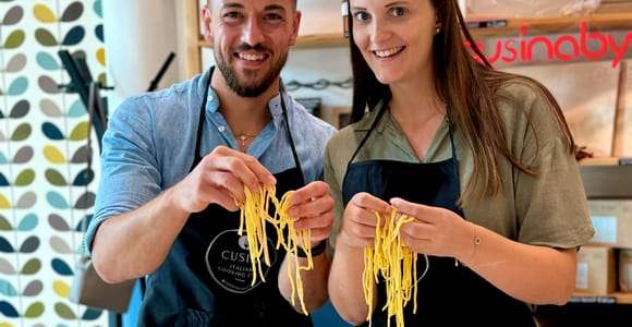 Lazise: Fresh Pasta Cooking Class with Meal and Wine