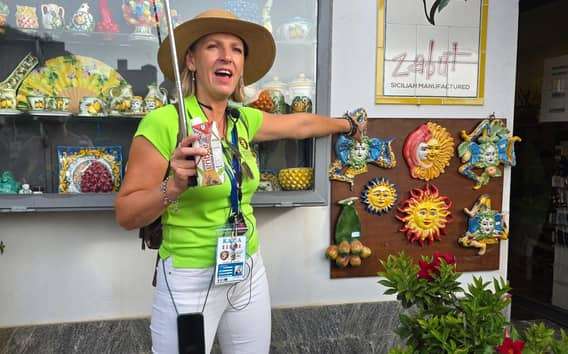 Tour Savoca en Taormina met gids Katia vanuit Messina
