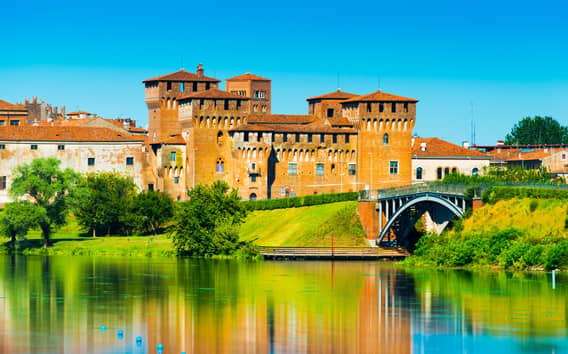 Stadswandeling Mantua: Piazza Sordello en Castello San Giorgio