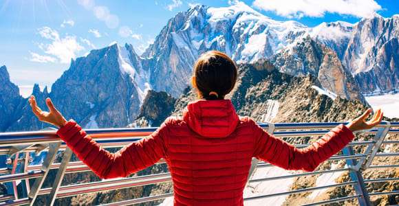 Experiencia en el Monte Bianco Skyway con almuerzo