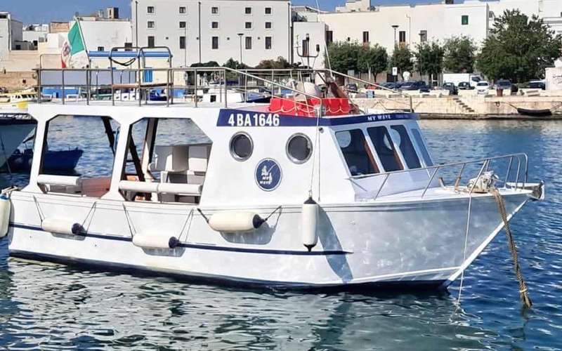 Join us from Monopoli for a tour of Polignano a Mare