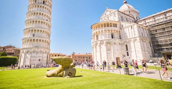 Från Florens: Pisa dagstur med lutande tornet i Pisa
