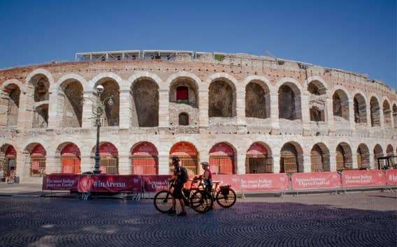 E-biketour Verona: centrum, Castel San Pietro en San Zeno